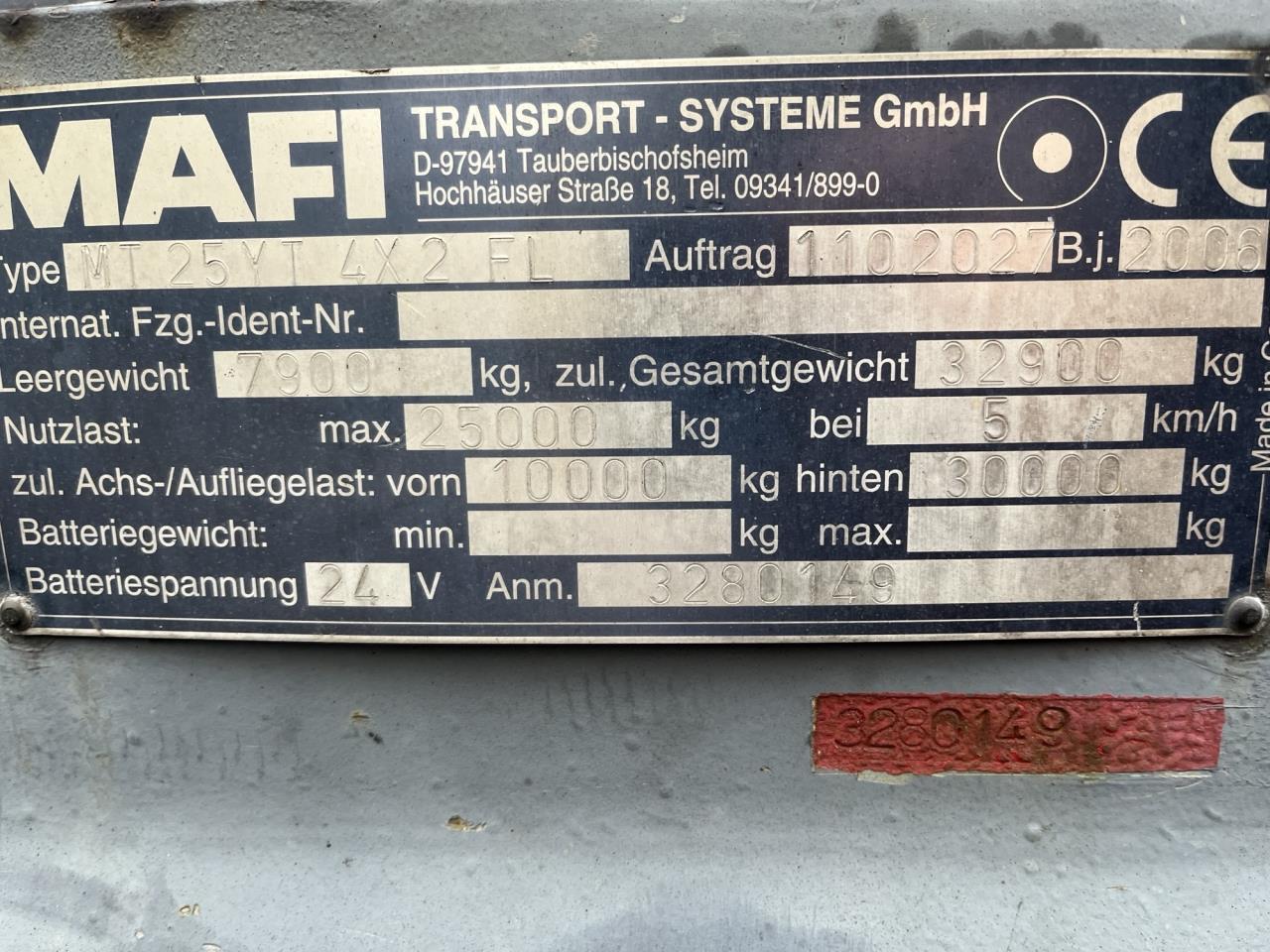 Mafi MT25 XT 4