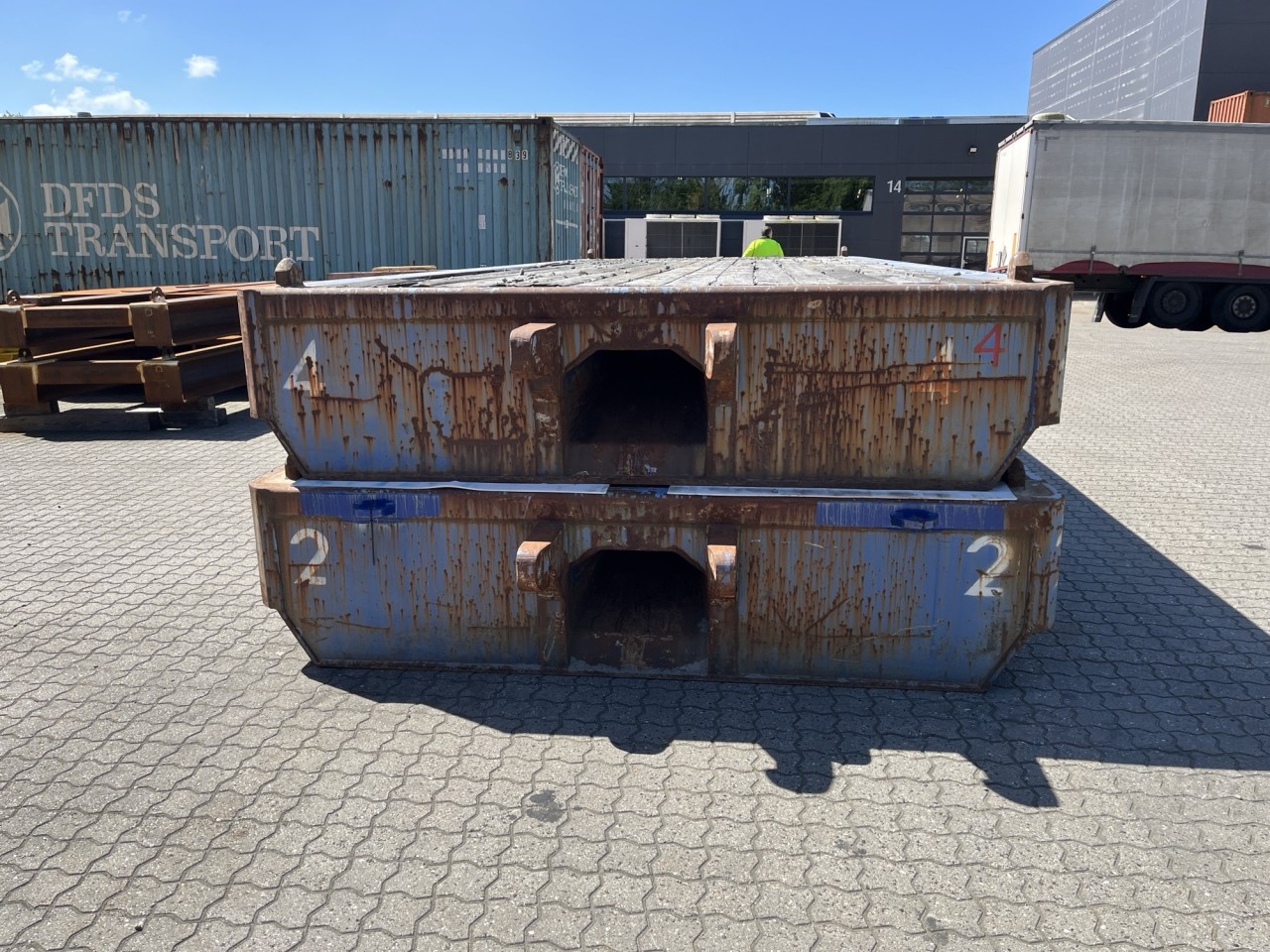 Seacom Rolltrailer 20' 40T 4